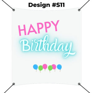 Square Banner Template - Happy Birthday