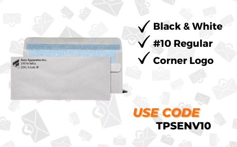 1-color envelope printing deal
