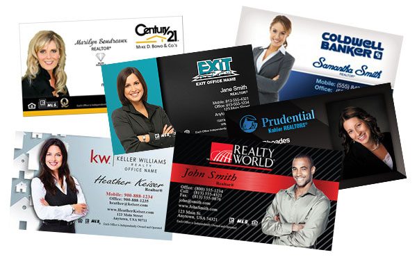 real estate business card printing